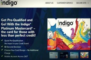 indigo card login